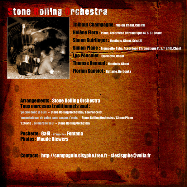 ladda ner album Stone Rolling Orchestra - Je Crie Donc Je Suis