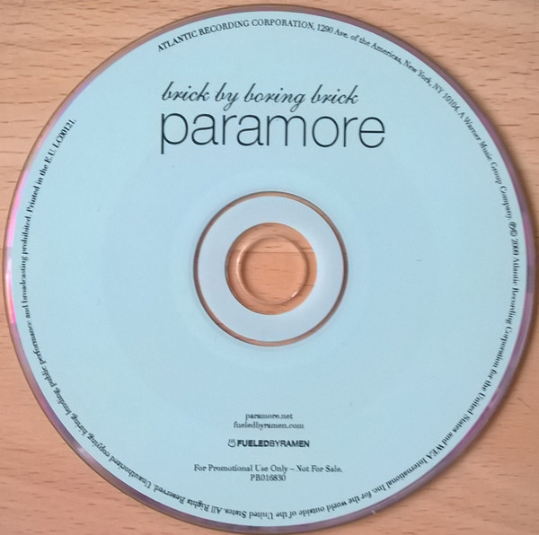 lataa albumi Paramore - Brick By Borning Brick