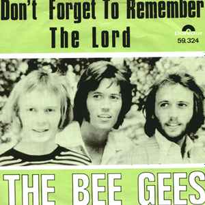 The Bee Gees – Don't Forget To Remember (1969, Vinyl) - Discogs