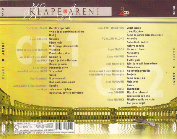 télécharger l'album Various - Klape U Areni