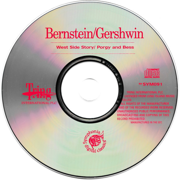 lataa albumi Leonard Bernstein, George Gershwin - Hightlights From West Side Story and Porgy Bess