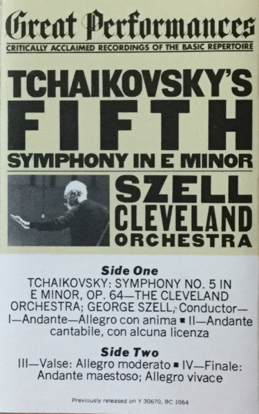 Tchaikovsky - George Szell, The Cleveland Orchestra - Symphony