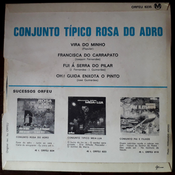 descargar álbum Conjunto Típico Rosa Do Adro - Vira Do Minho