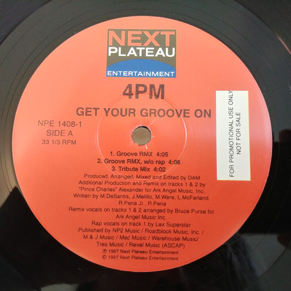 貴重☆【LP】4PM - Get Your Groove On US盤-