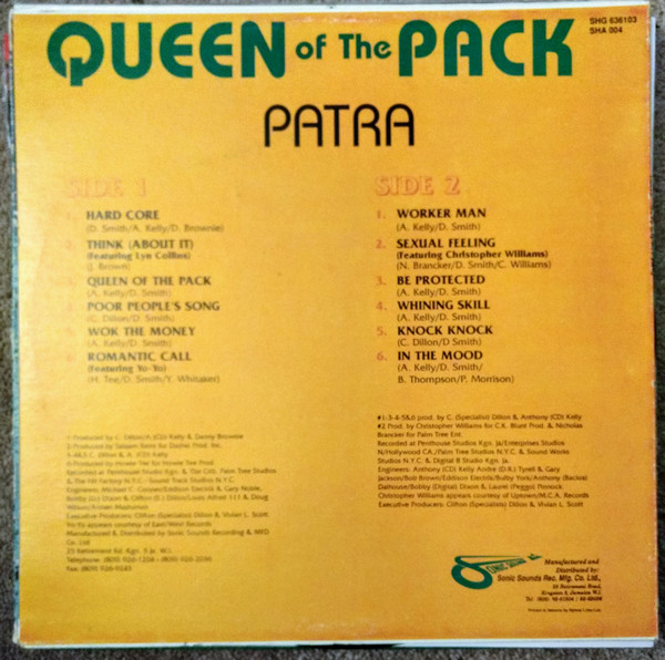 Album herunterladen Patra - Queen Of The Pack