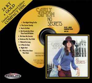 Carly Simon - No Secrets album cover