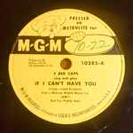 Cover of If I Can't Have You / Boogie Woogie On A Saturday Nite, 1948, Shellac