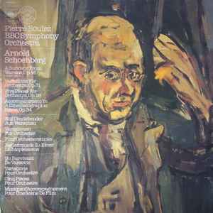 Variations Etc. - Arnold Schoenberg - Pierre Boulez - BBC Symphony Orchestra