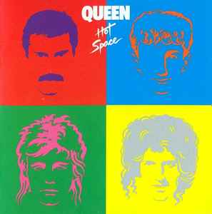 Queen - Hot Space album cover