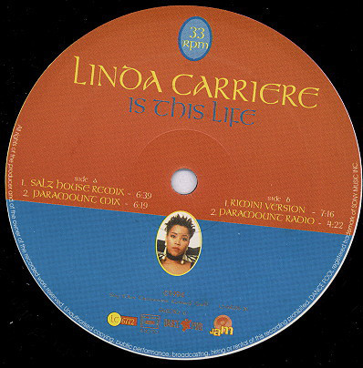 lataa albumi Linda Carriere - Is This Life