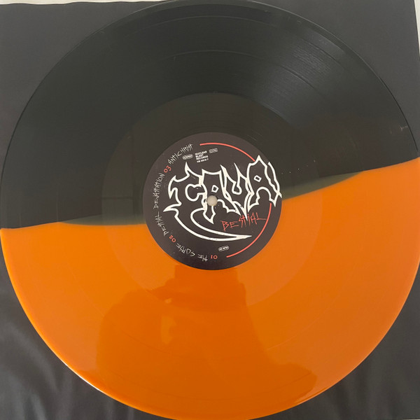 Cavalera Conspiracy Bestial Devastation - Orange/Black Split vinyl