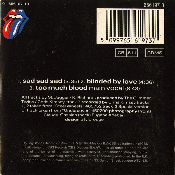 télécharger l'album The Rolling Stones - Sad Sad Sad