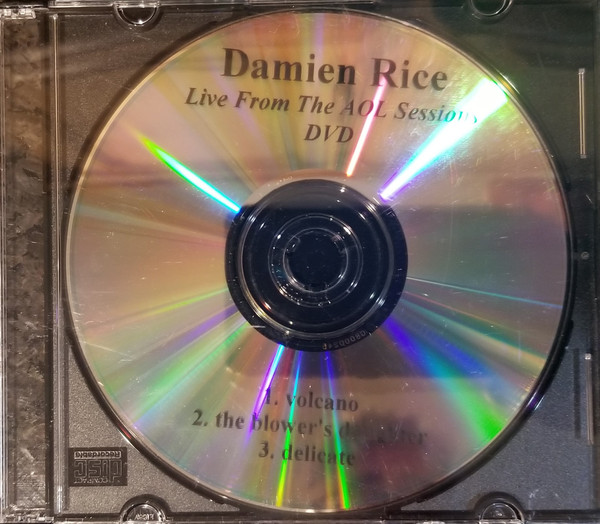 Damien Rice – Live From The AOL Sessions DVD (2003, DVDr) - Discogs