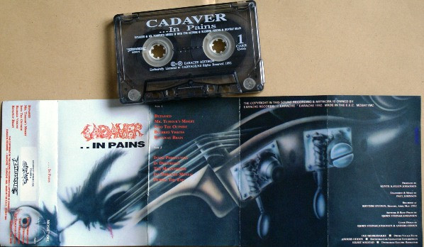 Cadaver – In Pains (1992, Cassette) - Discogs