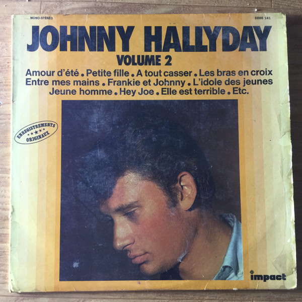 Johnny Hallyday – Johnny Hallyday Volume 2 (Vinyl) - Discogs