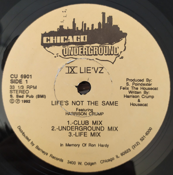 IX Lie'vz – Life's Not The Same (1992, Vinyl) - Discogs
