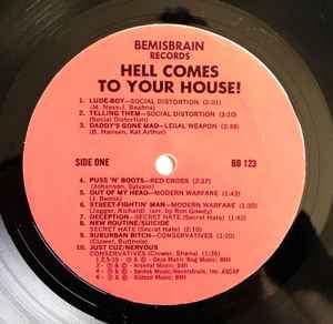 Hell Comes To Your House 1981 Vinyl Discogs