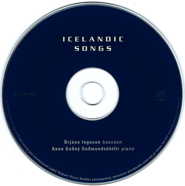 last ned album Brjánn Ingason, Anna Guðný Guðmundsdóttir - Icelandic Songs