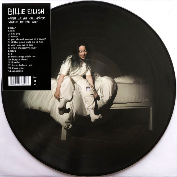 Billie Eilish - When We All Fall Asleep CD EU POLISH STICKERS NEW SEALED