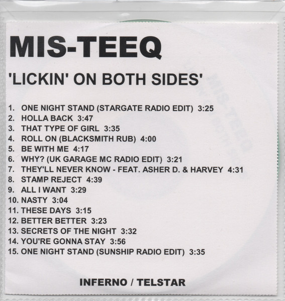 Mis-Teeq - Lickin' On Both Sides | Releases | Discogs