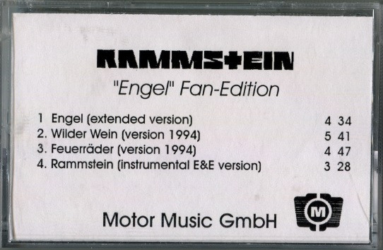 – Engel Fan-Edition (1997, Cassette) - Discogs