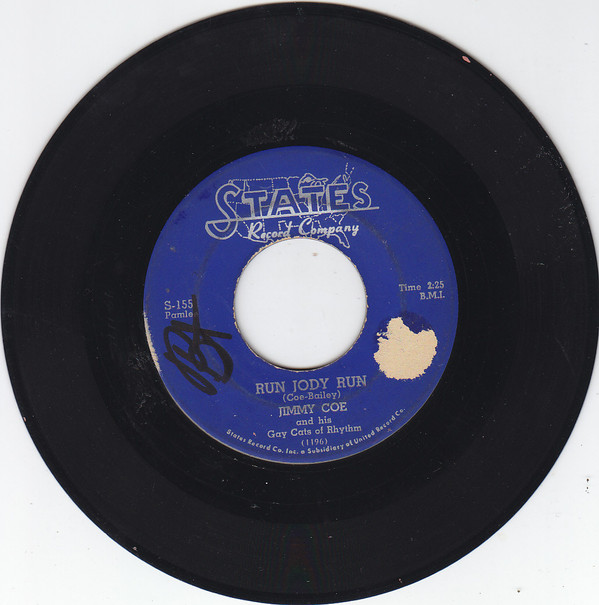 last ned album Jimmy Coe & His Gay Cats Of Rhythm - Run Jody Run The Jet