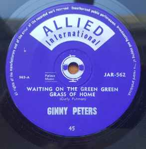 Ginny Peters - Waiting On The Green Green Grass Of Home album cover