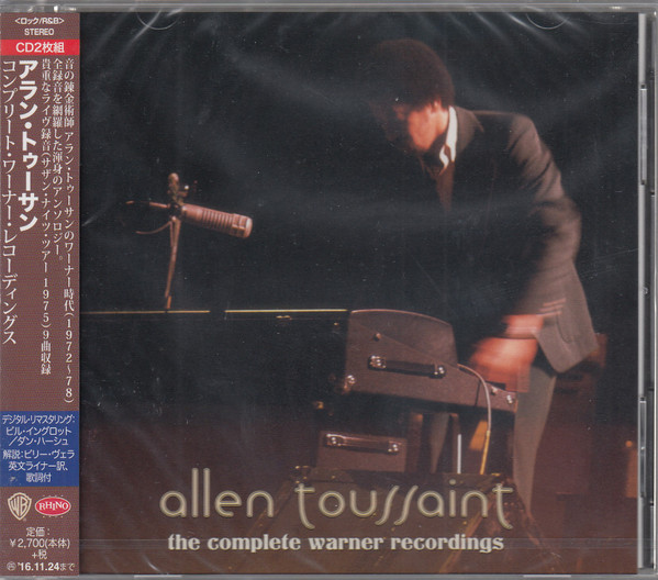 Allen Toussaint – The Complete Warner Recordings (2003, CD) - Discogs