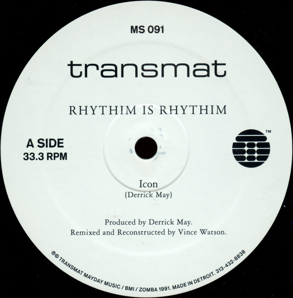 Rhythim Is Rhythim – Icon / Kao-Tic Harmony (1996, Vinyl) - Discogs