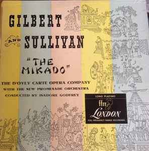 Gilbert & Sullivan - The Mikado album cover