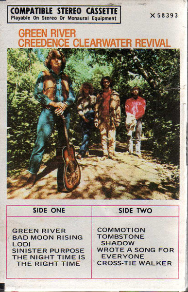 Creedence Clearwater Revival – Green River (1969, Ampex Snap-Case