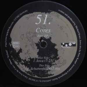 Cores - Iowa EP album cover