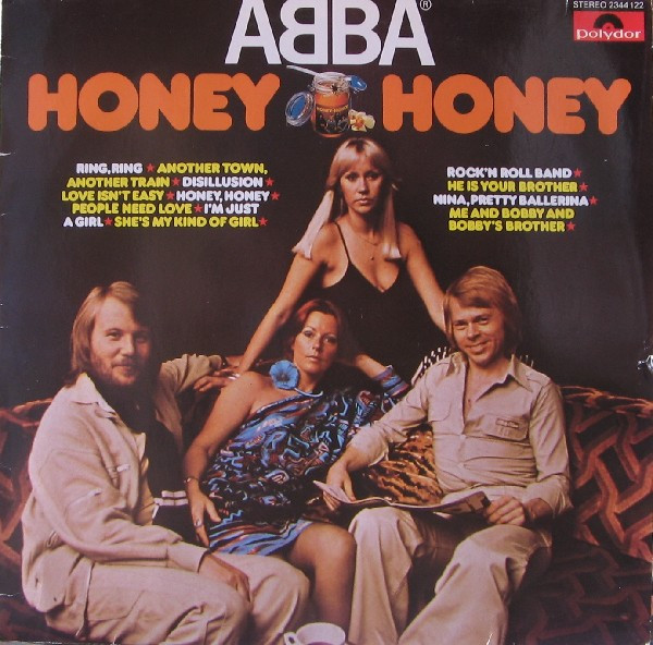 Обложка конверта виниловой пластинки ABBA - Honey, Honey