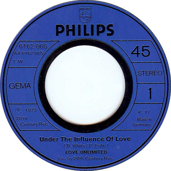 lataa albumi Love Unlimited - Under The Influence Of Love