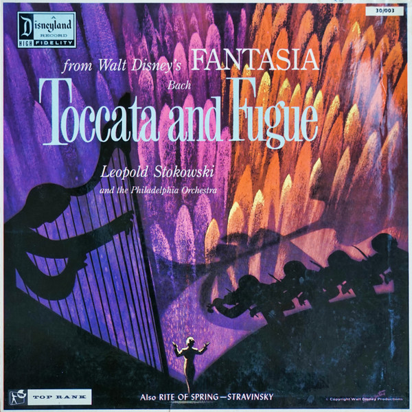 lataa albumi Leopold Stokowski - From Walt Disneys Fantasia Rite Of SpringToccata And Fugue