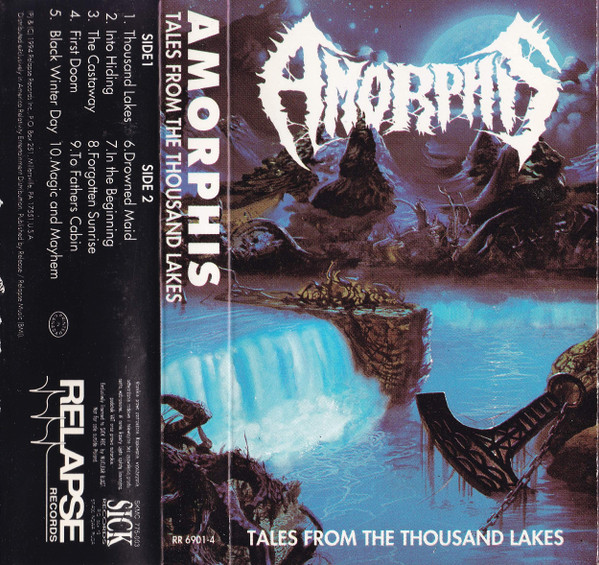 Amorphis – Tales From The Thousand Lakes (1994, Cassette) - Discogs