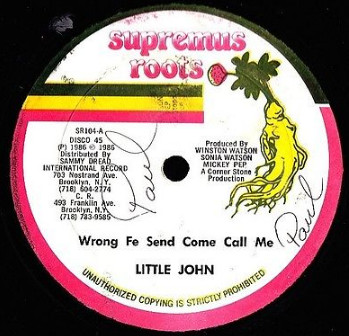 baixar álbum Little John Cocoa Tea - Wrong Fe Send Call Me War