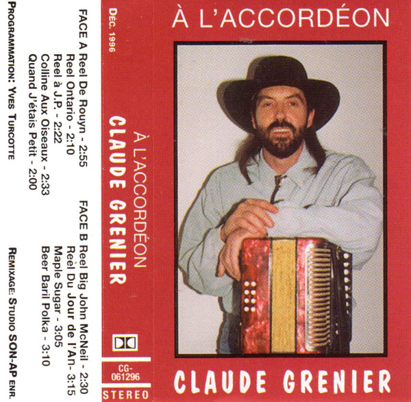 baixar álbum Claude Grenier - Claude Grenier À LAccordéon