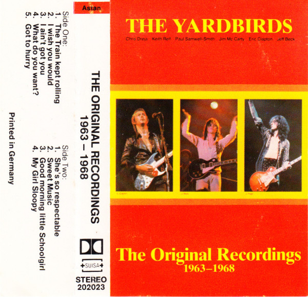 The Yardbirds – The Original Recordings 1963-1968 (1981, Vinyl