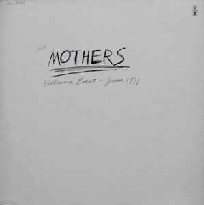 The Mothers 1971 Fillmore East Ltd. 3LP Vinyl LP