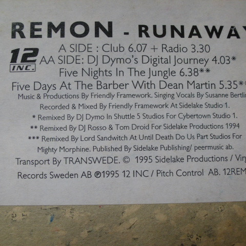 Album herunterladen Remon - Runaway