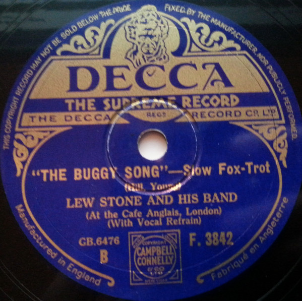 descargar álbum Lew Stone And His Band - Wholl Buy An Old Gold Ring The Buggy Song