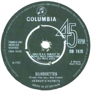 Herman's Hermits - Silhouettes album cover