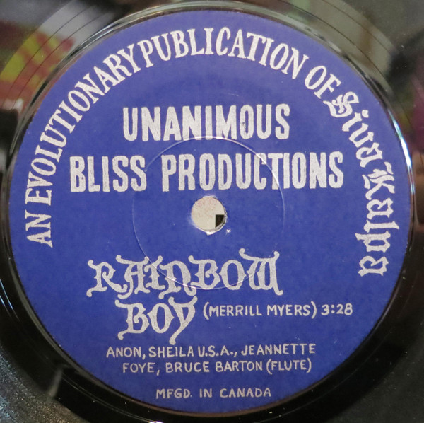 descargar álbum Unanimous Bliss Productions - Rainbow Boy What You Imagine Comes True