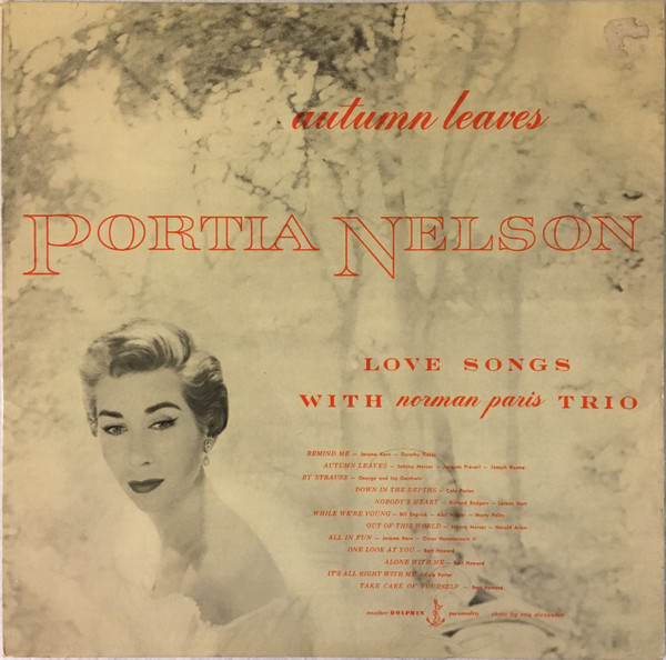 Portia Nelson Love Songs With Norman Paris Trio – Autumn Leaves