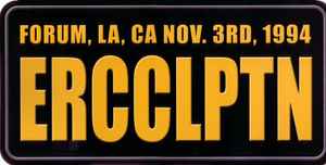 Eric Clapton – Los Angeles 1994 (Car License Plate Cover, CD