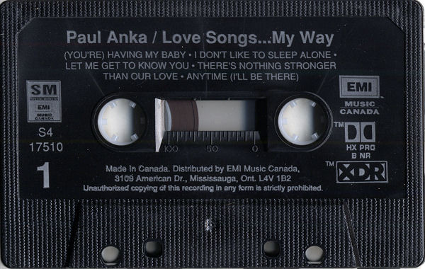 baixar álbum Paul Anka - Love SongsMy Way