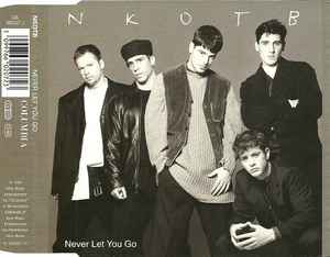New Kids On The Block - Never Let You Go album cover