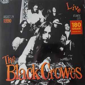 The Black Crowes – Live In Atlantic City 1990 (2015, Green, 180G