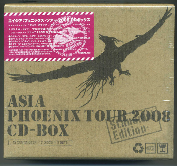 Asia – Phoenix Tour 2008 (2009, BOX SET, CD) - Discogs